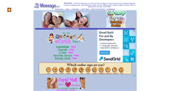 Desktop Screenshot of message.com