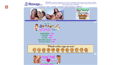 Desktop Screenshot of cn.msn.message.com